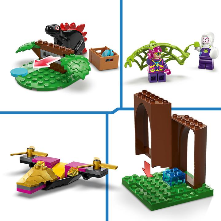 Immagine prodotto LEGO Showdown am Baumhaus: Spidey-Rex vs. Gobby-Raptor (11200, LEGO Marvel)