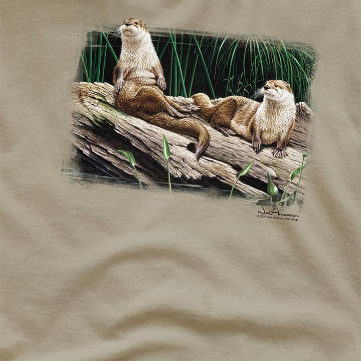 Produktbild Wild Wings Wildlife River Otters TShirt (S)