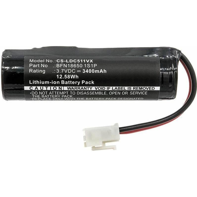 CoreParts Battery for Vacuum, Staubsauger Zubehör, Schwarz