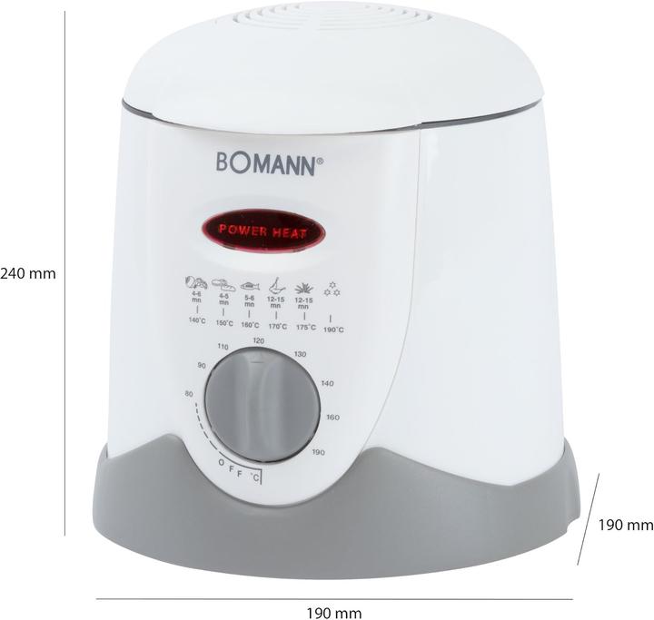 Immagine prodotto Bomann FFR 1290 CB 2in1 Friggitrice per fonduta