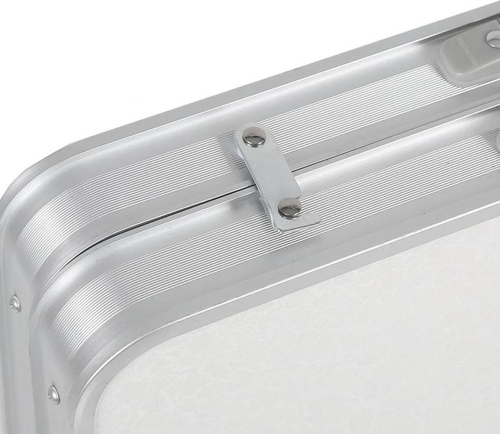 Actual product image Grafner Double Camping Table Foldable Folding Table Camping Table Alu