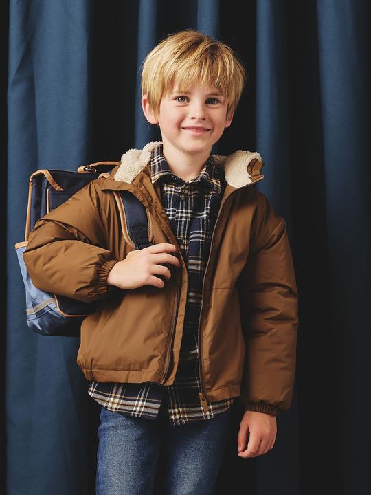 Produktbild Vertbaudet Jungen Anorak mit Teddyfleece-Futter (116)