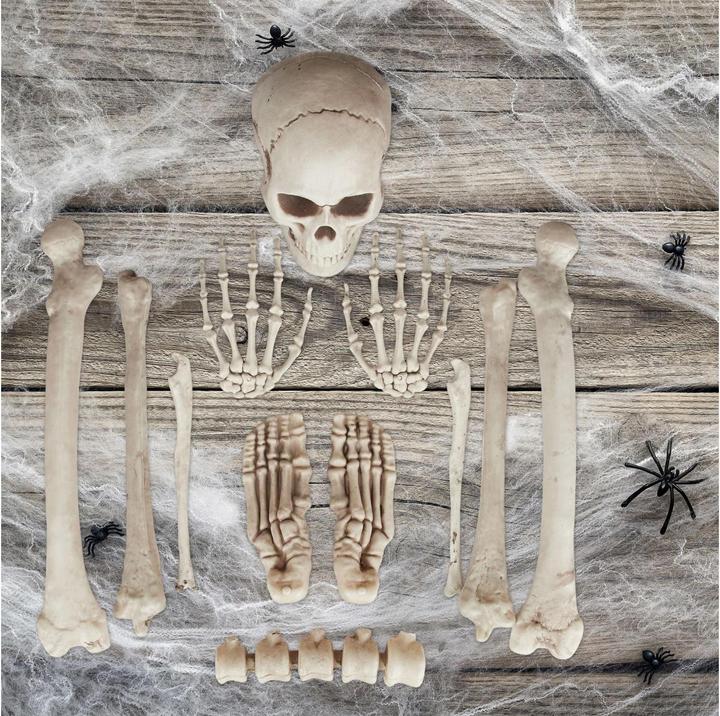 Produktbild Relaxdays Dekoknochen Halloween (12 Stück)