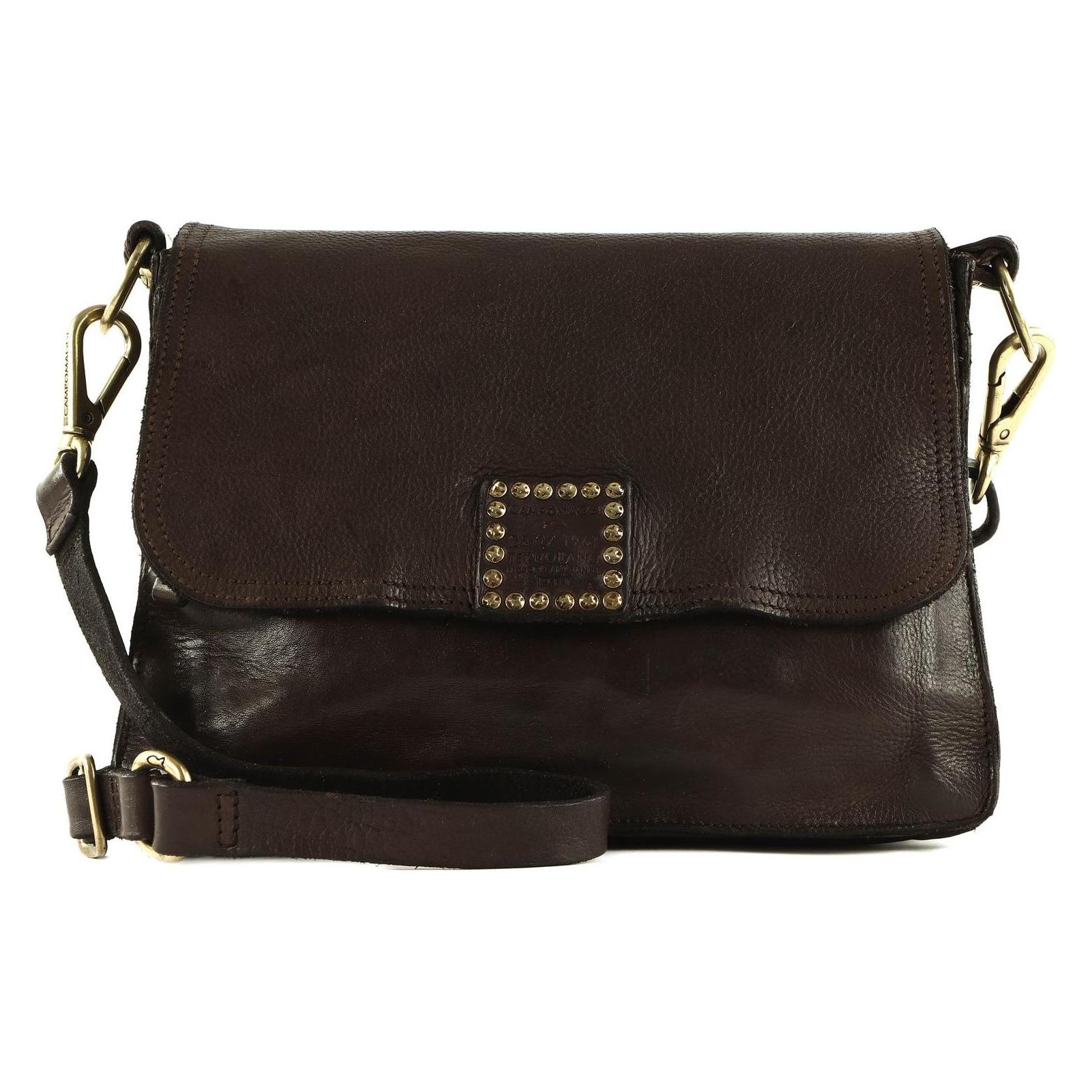 Campomaggi, Damen, Handtasche, Leto Crossbody Bag, Braun