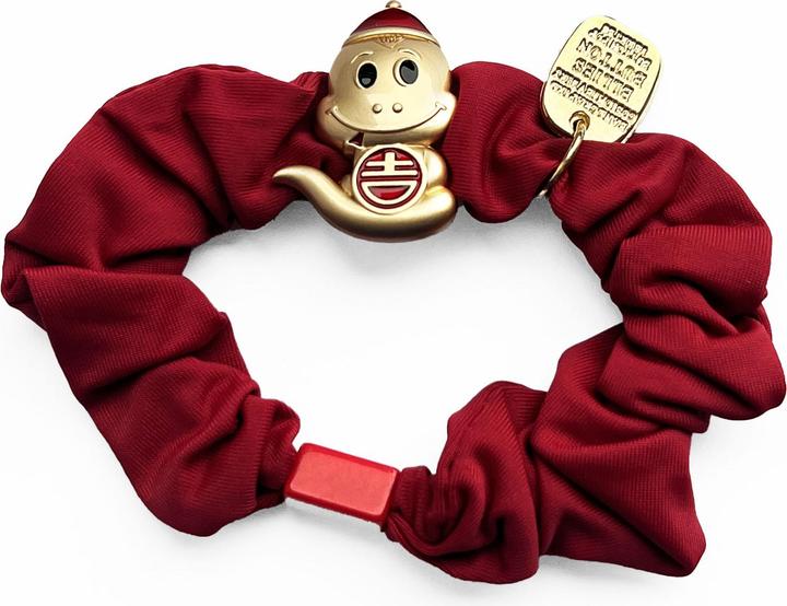 Image du produit Avizar Haargummi mit chinesischem Sternzeichen-Charm Clover (Élastiques à cheveux)