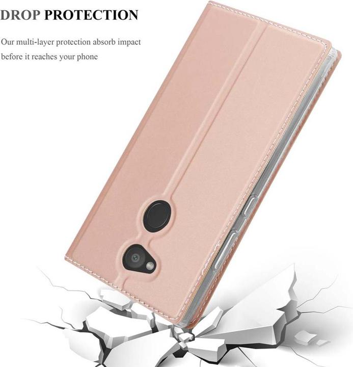 Actual product image Cadorabo Book Classy Style Cover (Sony Xperia L2)