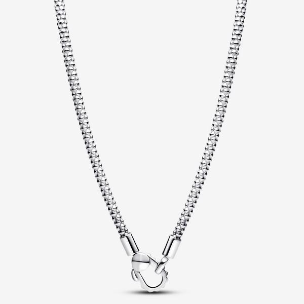 Immagine prodotto Pandora Studded Clasp & Chain Necklace (Argento 925, 45 cm)