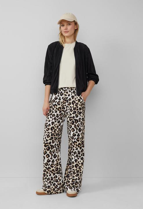 Image du produit S.Oliver Hose Wide-Leg Hose mit Leo-Muster (36)