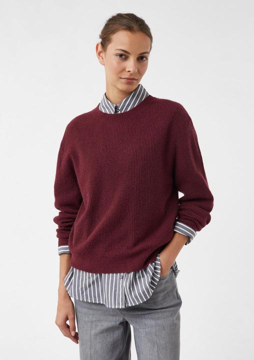 Produktbild Comma Strickpullover Strickpullover aus Wollmix (34)