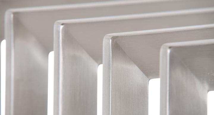 Immagine prodotto CLP Porta legna Irving 40x50x150, acciaio inox (40 x 50 x 150 cm)