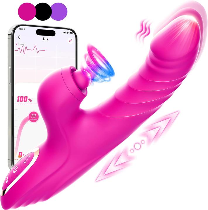 Actual product image Unikrealer Rabbit with push and suck function