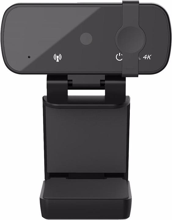 Image du produit Somikon Webcam USB 4K avec cache-objectif, microphone et autofocus