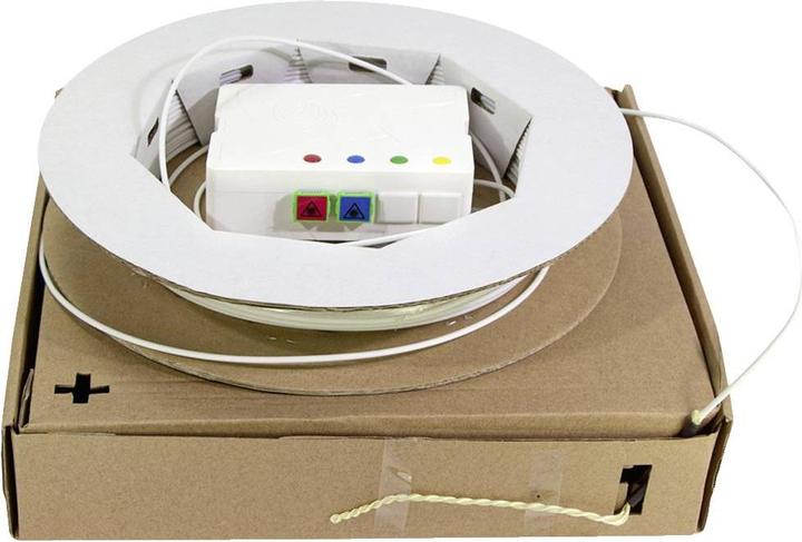 Actual product image LogiLink FTTH splice box, 2x SC/APC, 30 m laying cable, white (Splice box)