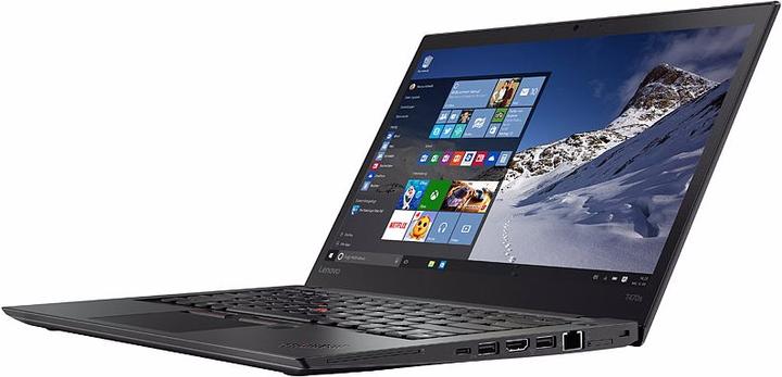 Actual product image Lenovo Thinkpad T470s (14", Intel Core i5-7300U, 8 GB, 256 GB, DE)