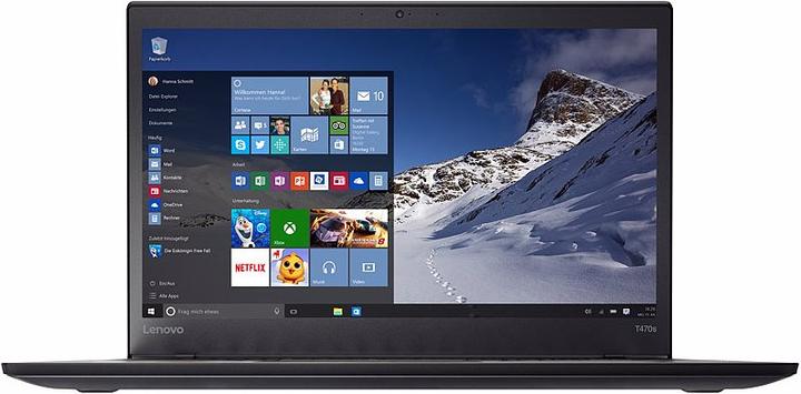 Lenovo Thinkpad T470s (14", Intel Core i5-7300U, 8 GB, 256 GB, DE)
