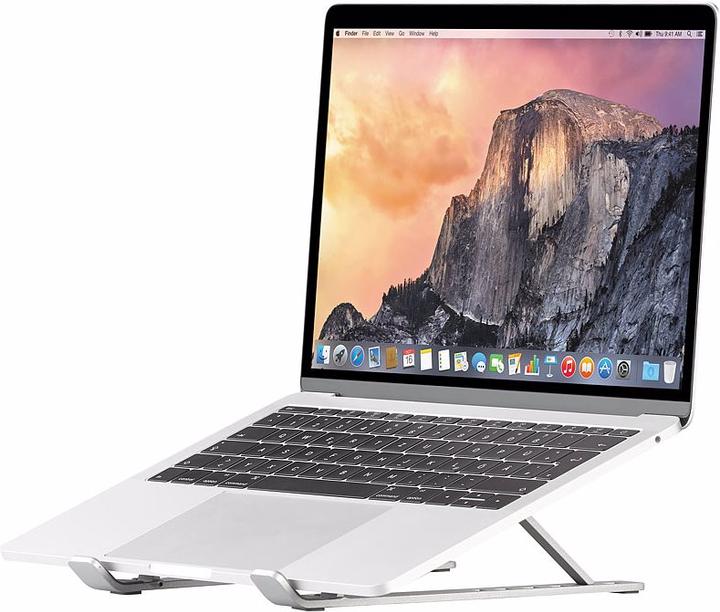 Produktbild Pearl 2er Pack Portabler Alu-Notebook-Ständer bis 39,5 cm (15,6")