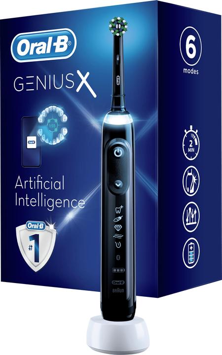 Oral-B Genius X Electric Toothbrush Black (Oscillating toothbrush)