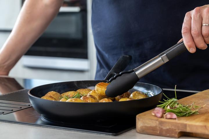 Actual product image KitchenAid Silicone-Tipped Side-Locking Tongs, 30cm