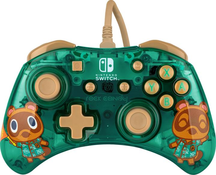 Produktbild PDP Rock Candy Wired Controller: Timmy & Tommy Breezy Blue (Switch, Switch Lite, Switch OLED)
