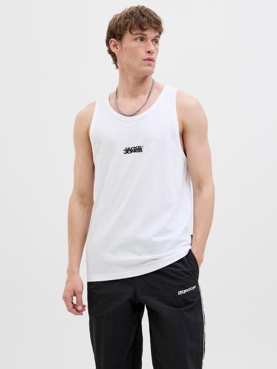 Actual product image Jack & Jones Logo Rundhalsausschnitt Tanktop Tanktop (S)