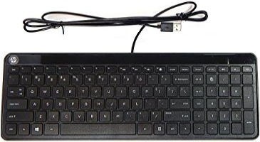 Actual product image HP K3010 Keyboard USB (Eng. Int., Cable)