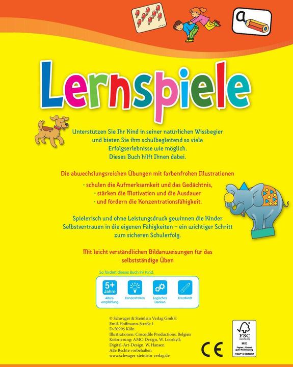 Actual product image Educational games (German)