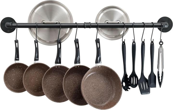 Küchen-Hängeleiste für Töpfe und Küchen-Utensilien