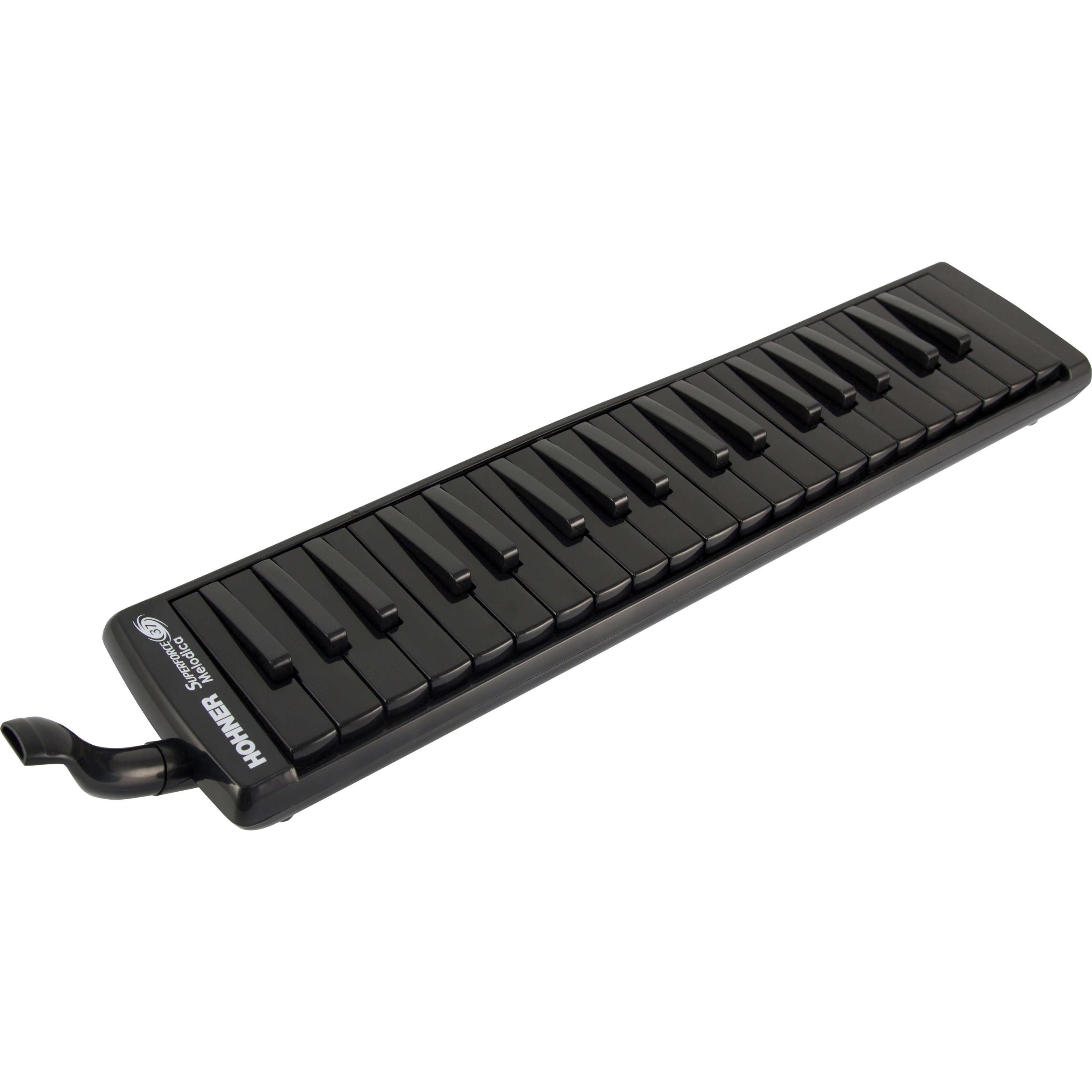 Hohner Melodica Superforce 37 (flauto, Fa maggiore), Strumento a fiato, Nero