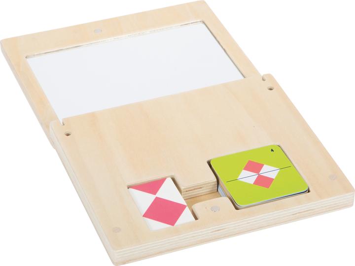 Productafbeelding small foot Symmetriespel met spiegel "Opvoeden (Duits)