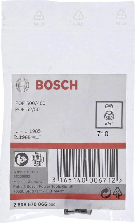 Produktbild Bosch Professional Zubehör Spannzange