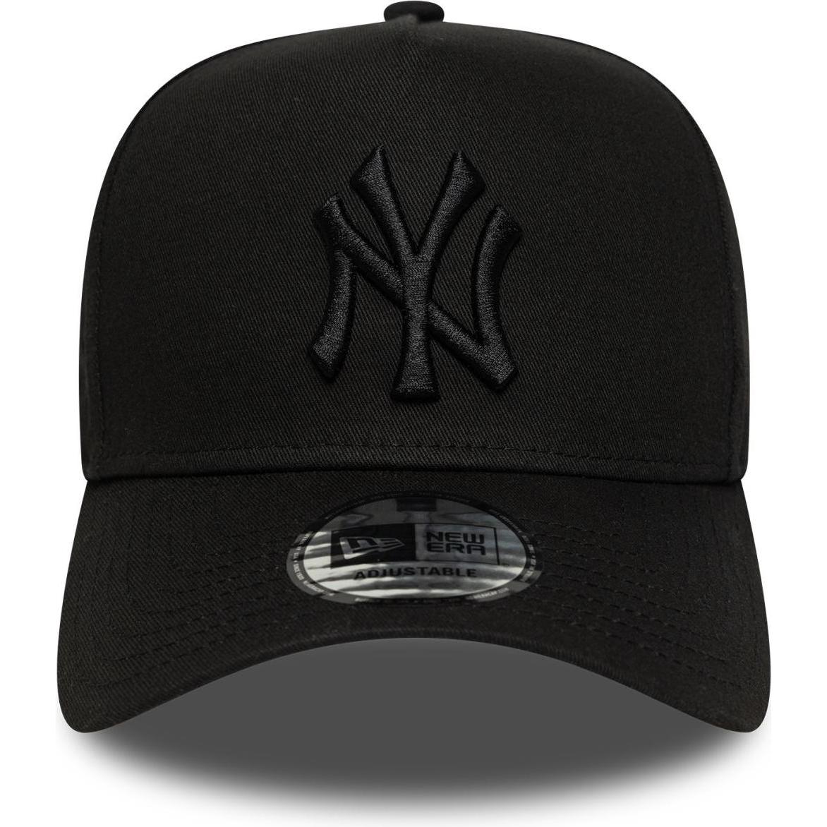 Thumbnail - New Era, Herren, Cap, 9Forty A-Frame Cap - New York Yankees schwarz, Schwarz, (One Size)