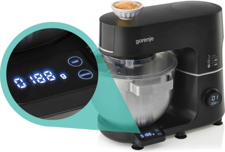 Actual product image Gorenje Kitchen Machine MMC1000SCB 1000 W Numb (6 l, 1000 W)