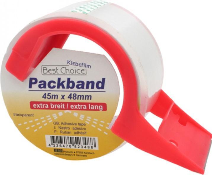 Best Choice Ruban adhésif d'emballage avec dérouleur 45mx48mm (48 mm)