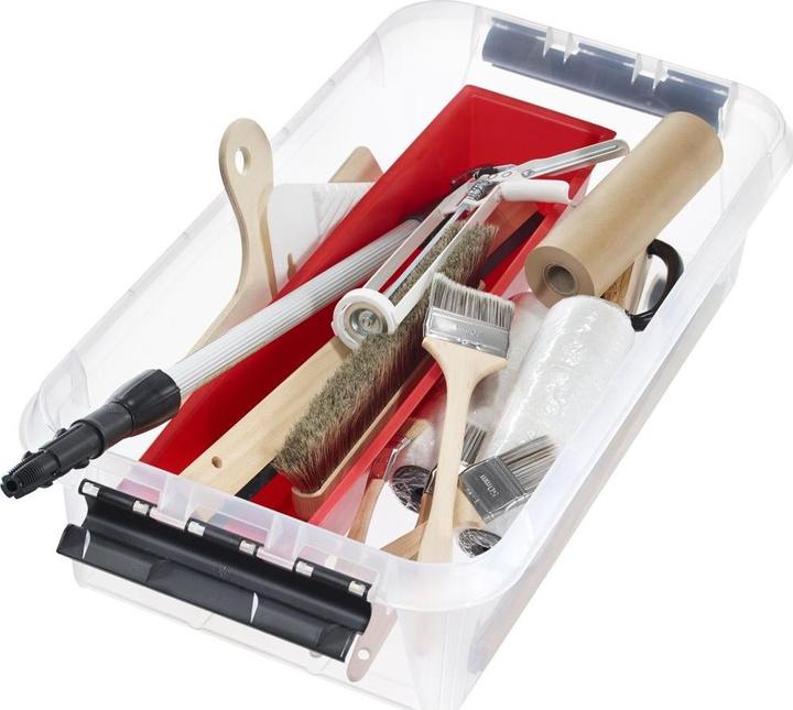 Immagine prodotto Ebnat Scatola di trasporto con coperchio e rotelle (31 l, 1x)