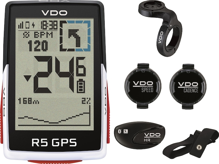 Vdo R5 GPS Top Mount Set bike computer bike speedometer bike computer