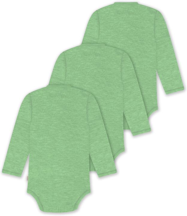 Immagine prodotto Normani Confezione da 3 pezzi di body merino per neonati a maniche lunghe per 0-24 mesi - 9349 (86)