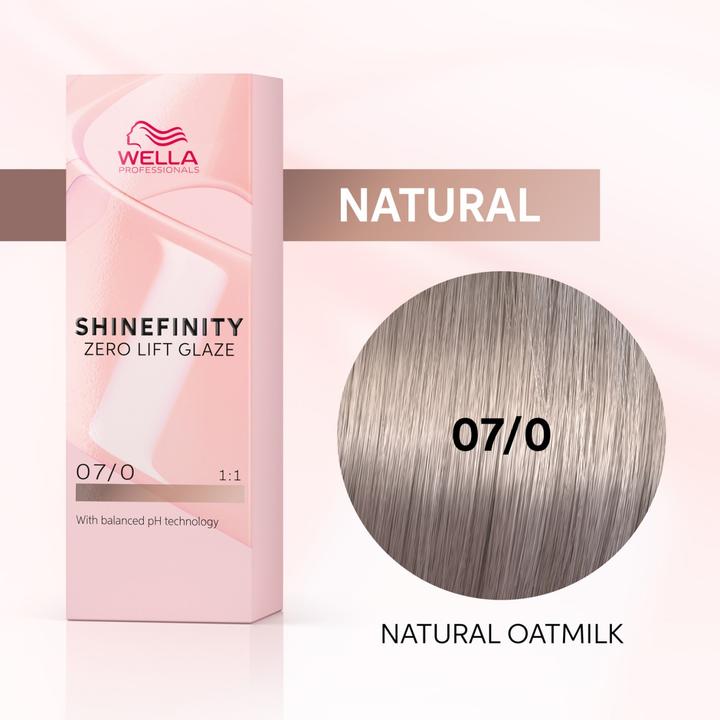 Image du produit Wella Shinefinity 07/0 Natural Oatmilk - 60ml (07, 0 Oatmilk naturel)
