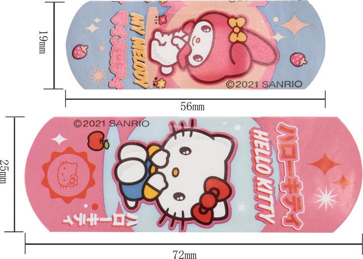 Actual product image Take Care Hello Kitty plasters in metal box (1 x)