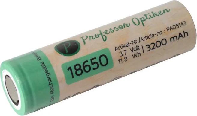 Produktbild Professor Optiken Accu Lilo 18650 (3200 mAh)