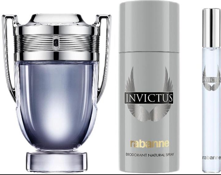 Immagine prodotto Paco Rabanne P. RABANNE INVICTUS EDT 100ML+DEO 150ML+EDT 10ML SET 3 PEZZI (Set di profumi)