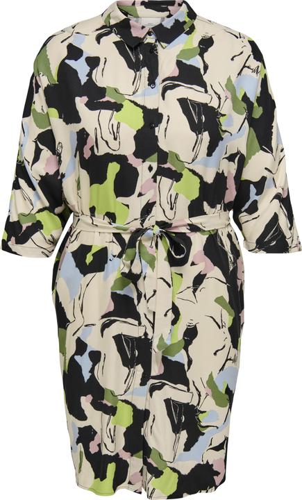 Produktbild Only CARISIDORA Midikleid Tunika mit halber Knopfleiste (44)