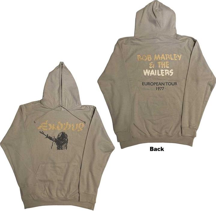 Produktbild Bob Marley Exodus Mic Photo Wailers Tour 77 (Hoodie) (L)