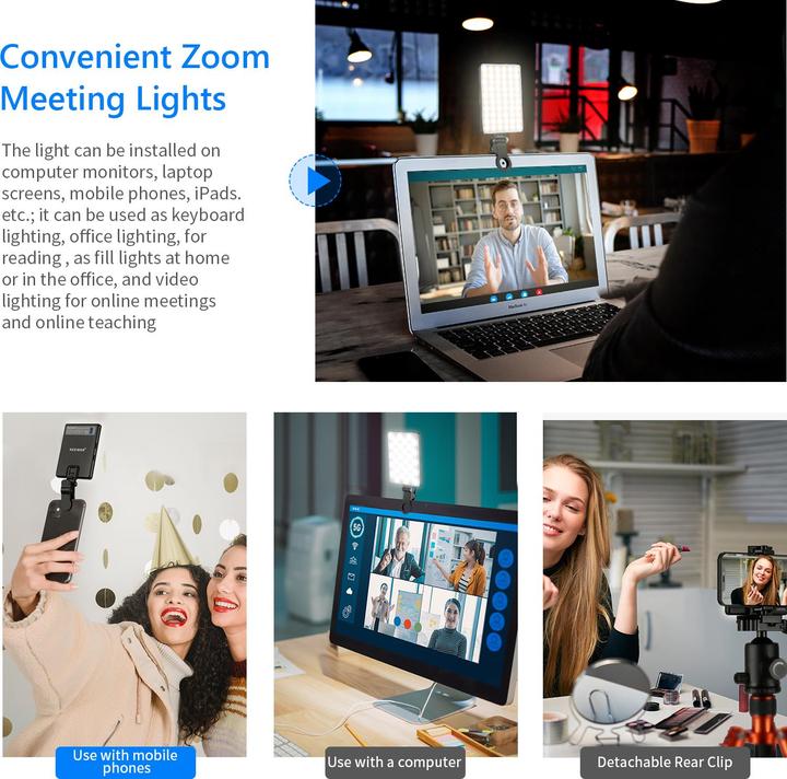 Image du produit Neewer Selfie lamp NL-60AI Bi Color LED