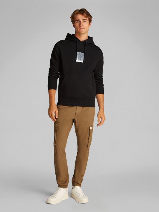 Produktbild Calvin Klein Authentische Herren Kapuzenpullover mit Pinselstrich-Grafik (M)