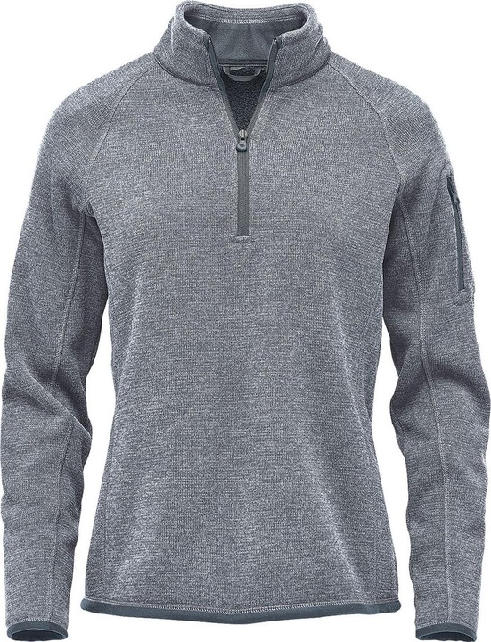 Actual product image Stormtech Womens/Ladies Avalante Heather Quarter Zip Fleece Top (XL)