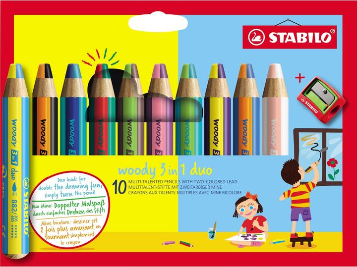 Produktbild STABILO Woody (Sortiert, 10 x)