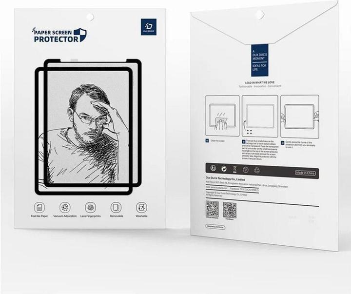 Image du produit Dux Ducis Naad Series Paperlike Film Schutzfolie (1 pcs, Galaxy Tab S10+, Galaxy Tab S7+, Galaxy Tab S8+, Galaxy Tab S9 FE+, Galaxy Tab S9+)