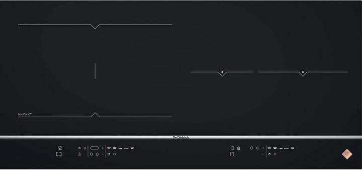 Produktbild De Dietrich Induktions-Kochfeld DPI 7766 XP Schwarz (93 cm, Induktionskochfeld)