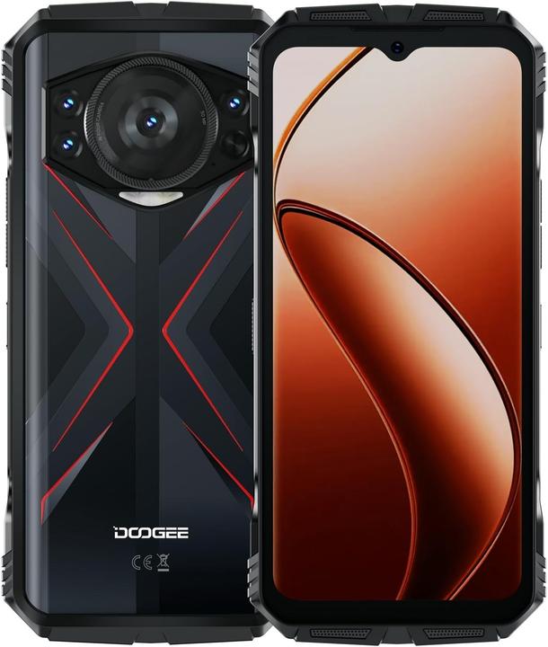 Doogee S118 (512 GB, Rot, 6.58", Dual SIM, 4G)
