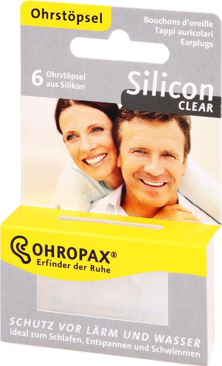 Productafbeelding Ohropax Silicon Clear (6 x)